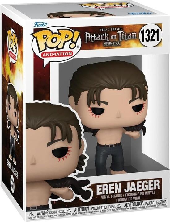 Immagine prodotto Funko Attack on Titan POP! Animation Vinyl figurine Eren Jeager 9 cm