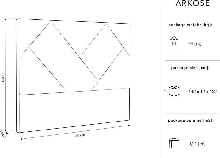 Produktbild Micadoni Arkose (140 x 10 x 120 cm)