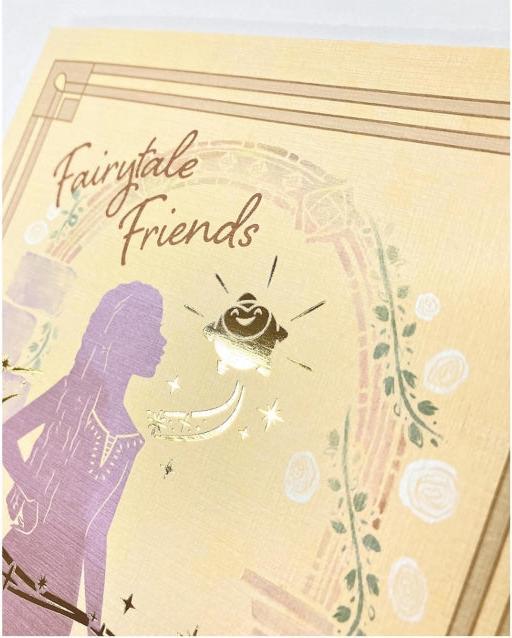 Actual product image Disney Film "Wish" foil embossing notebook (A5)