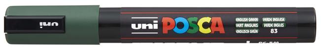 Actual product image Posca Medium marker PC-5M (English Green, 2.50 mm, 1 x)