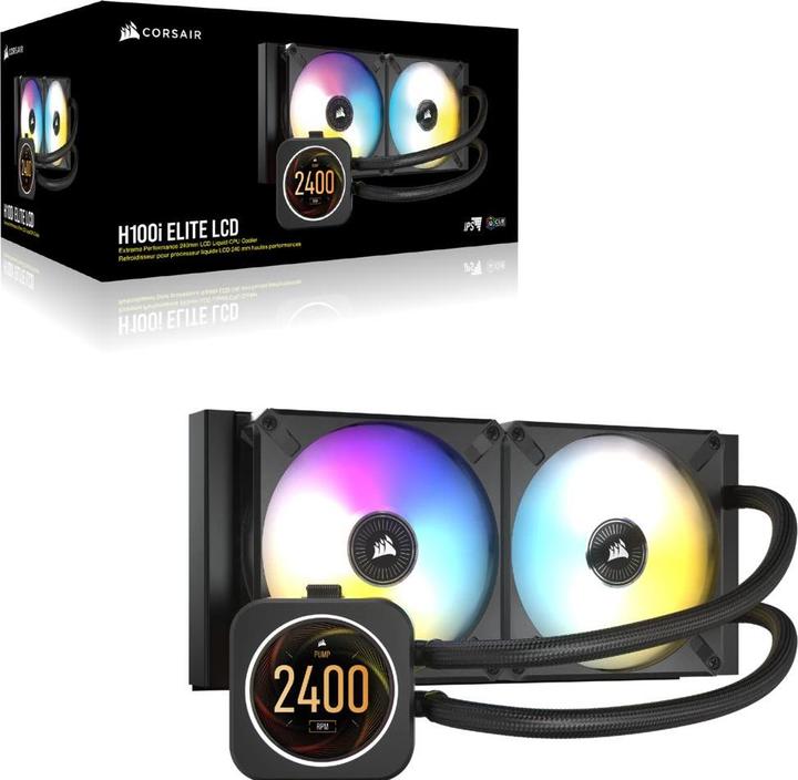 Image du produit Corsair iCUE H100i Elite