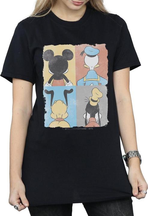 Immagine prodotto Disney Mickey Mouse Four Backs Maglietta Ampia Donna (M)