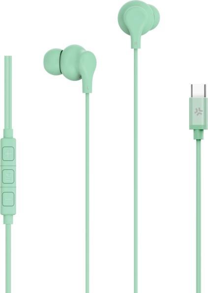 Actual product image Celly USB-C Stereo Wired Earphones