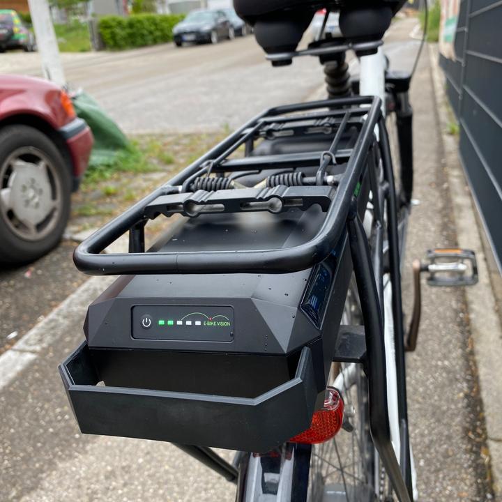 Actual product image E-Bike-Vision Battery Gudereit EC4 e-bike Series, only 2 Kg (360 Wh, E-Bike battery)