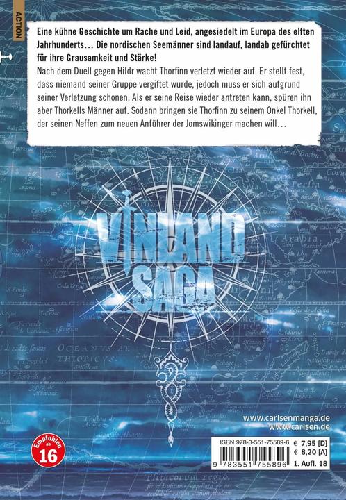 Image du produit Vinland Saga 18 (Allemand, Makoto Yukimura, 2018)