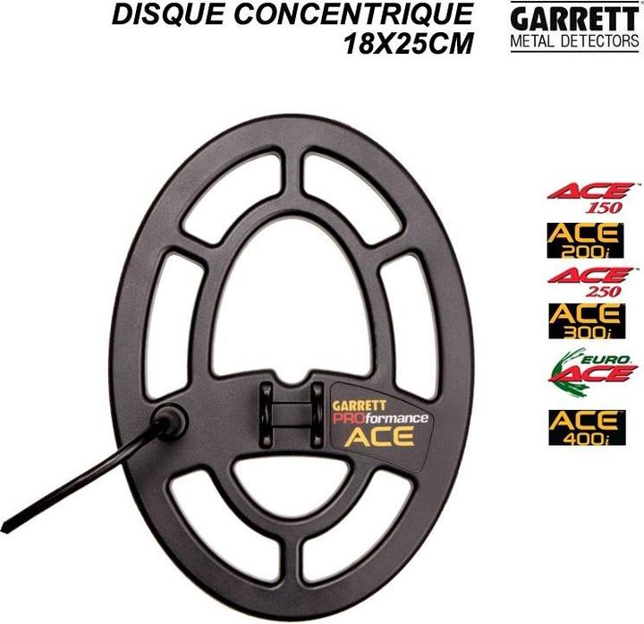 Actual product image Garrett Ace 300I PROformance™ "7x10" Searchcoil