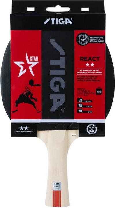 Stiga Bat React - 2 Stars