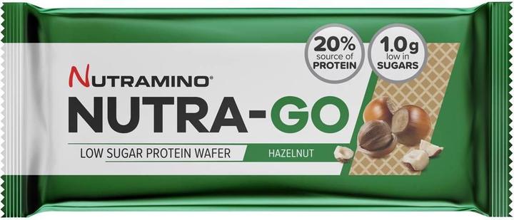 Nutramino Nutra-Go Low Sugar Protein Wafer (Hazelnut, 12 Stk., 468 g)