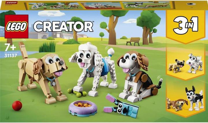 Image du produit LEGO 31137 Chiens adorables (31137, LEGO Creator 3-in-1)