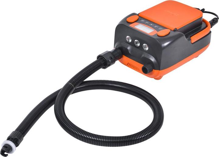Image du produit Jilong Pompe électrique à double effet avec batterie rechargeable.