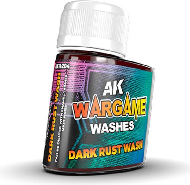 Produktbild AK Interactive Pot de Wash For Wargame - Dark Rust Wash (35 ml)
