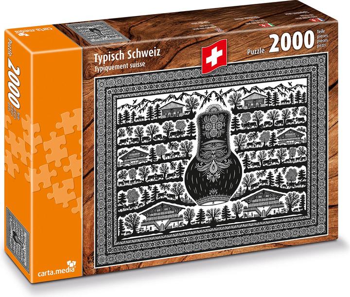 Actual product image Typically Swiss: Silhouette (2000 pieces)