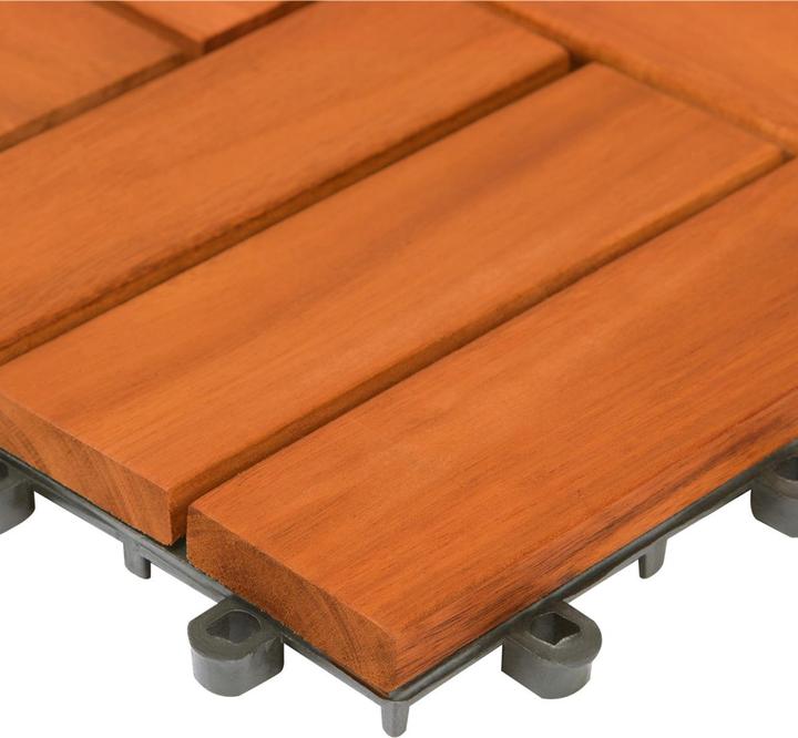 Image du produit Casaria Dalle en bois (1 x, 30 x 30 cm)