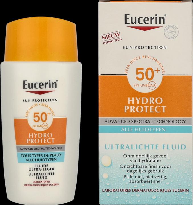 Actual product image Eucerin SUN Hydro Protect (Suntan cream, SPF 50+, 50 ml, 150 g)