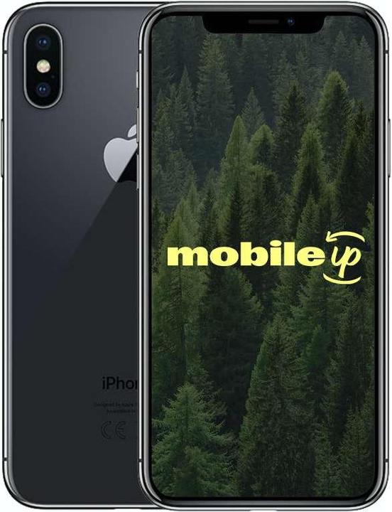 Image du produit Apple iPhone X (64 Go, Gris sidéral, 5.80", 12 Mpx, SIM simple)