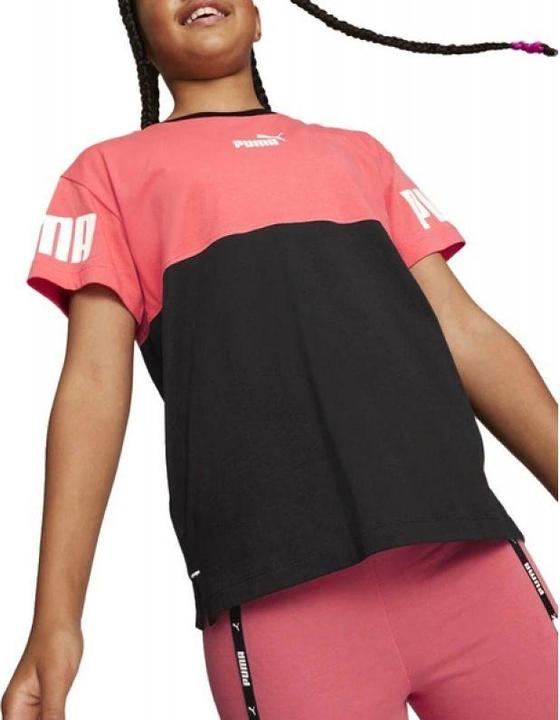 Actual product image Puma Power Colorblock Tee G (164)