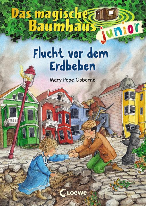 Image du produit Das magische Baumhaus junior 22 - Flucht vor dem Erdbeben (Allemand, Mary Pope Osborne, Jutta knipping, Sabine Rahn, 2020)
