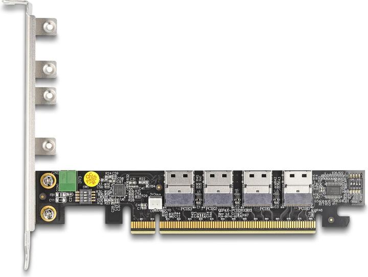 Produktbild Delock PCI Express x16 Karte zu 4 x intern SFF-8654 4i NVMe