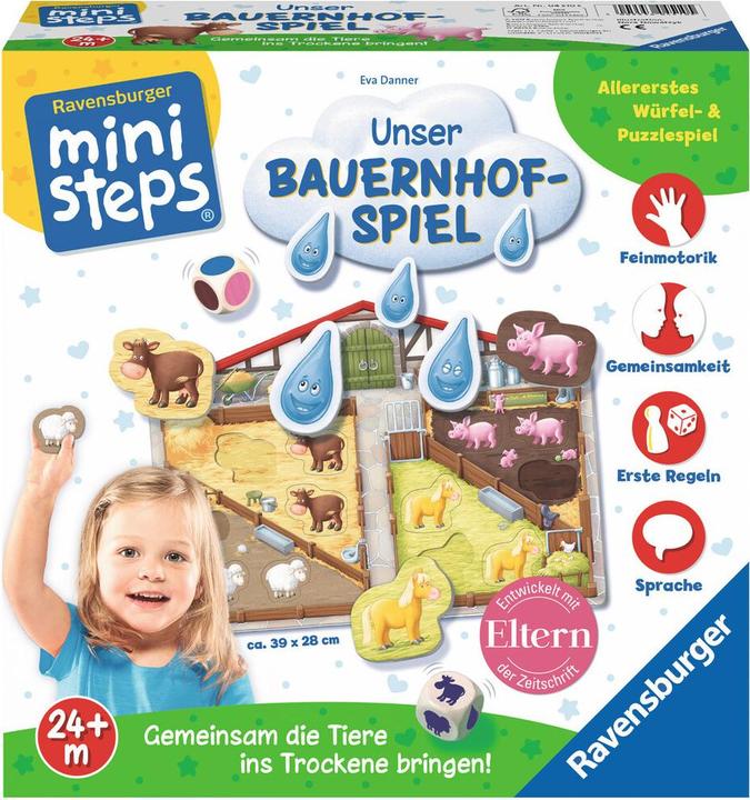Actual product image Ministeps Farm Game (German)