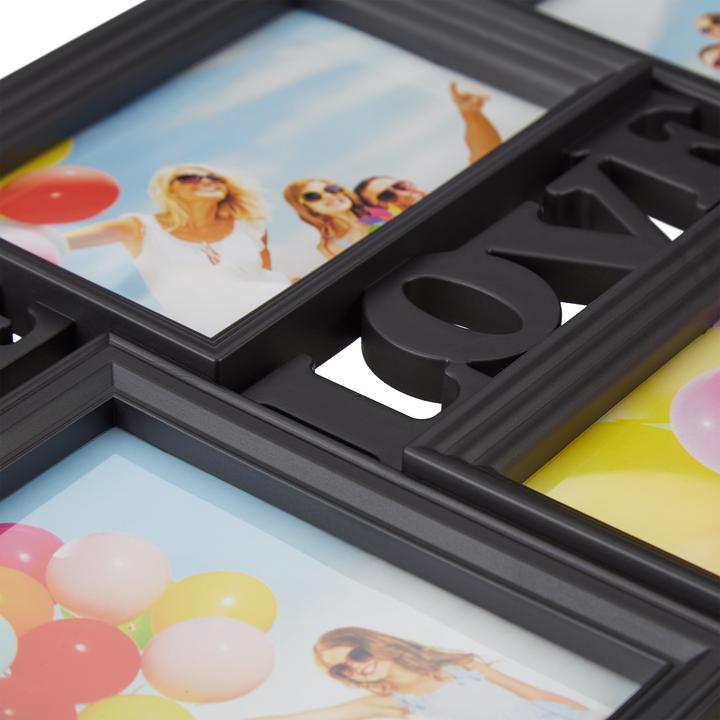 Image du produit Relaxdays Cadre photos Live Love Laugh (10 x 15 cm, 10 x 10 cm, 18 x 13 cm)