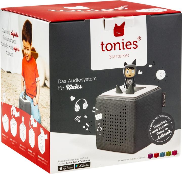 Immagine prodotto Tonies Toniebox Starter Set Antracite (Tedesco)