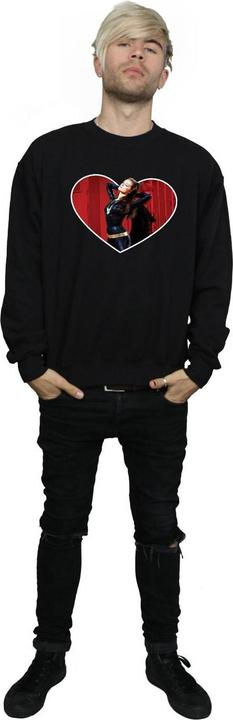 Image du produit - Sweat BATMAN TV SERIES CATWOMAN HEART - Homme (L)