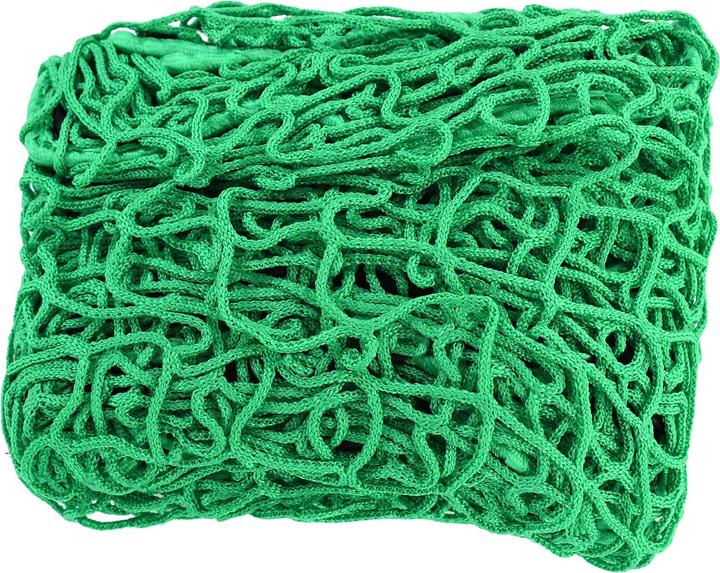 Immagine prodotto Wiltec Rete di fissaggio del carico 4x2,5m Verde Gabbia per bordi del rimorchio Resistente alle intemperie