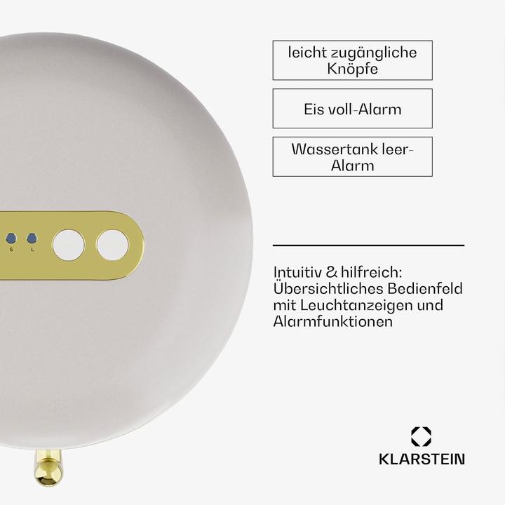 Produktbild Klarstein Passau Mini-Eiswürfelmaschine