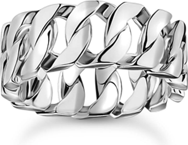 Actual product image Thomas Sabo Ring Kettenglieder breit Silber (58, 925 Silver)