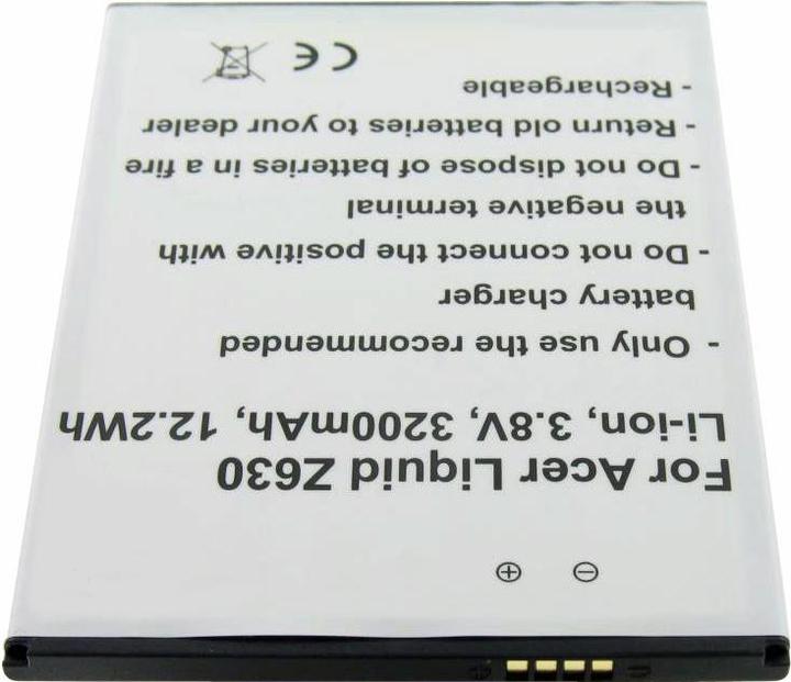 Produktbild AccuCell Akku Acer Liquid Z630, BAT-T11, KT.0010S.018
