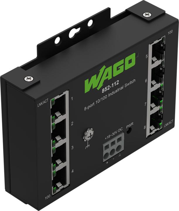 Produktbild Wago Industrial Ethernet Switch ECO 8 Port (8 Ports)