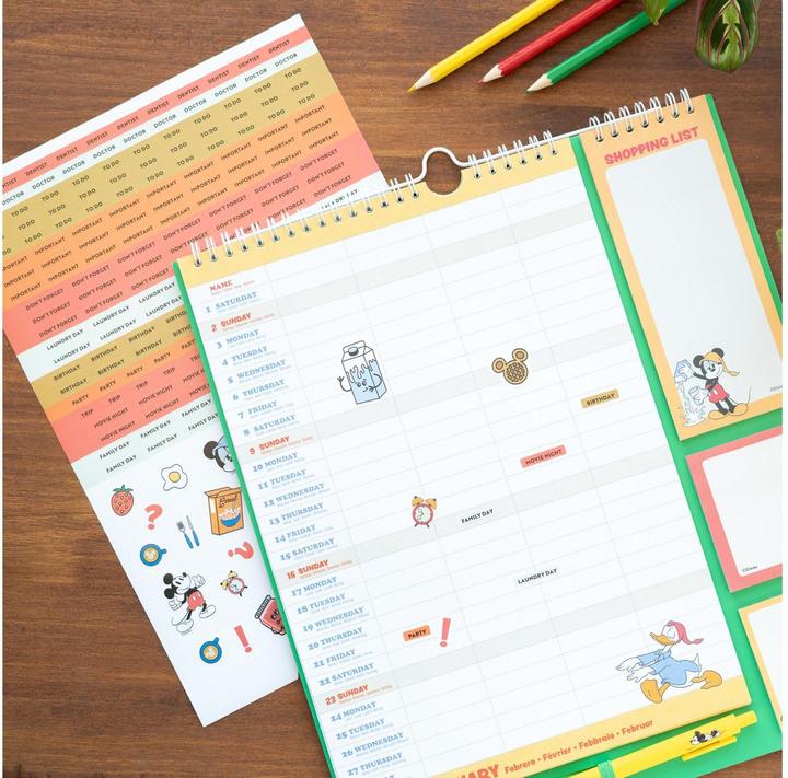 Produktbild Wochen-Notizkalender Disney Classic 30 x 34 cm (30 x 34 cm)