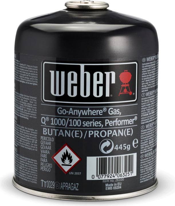 Image du produit Weber Cartouche de gaz