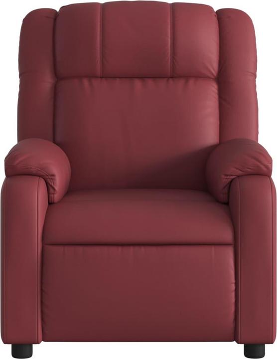 Produktbild VidaXL Massagesessel Weinrot Kunstleder,Farbe: Weinrot,Material