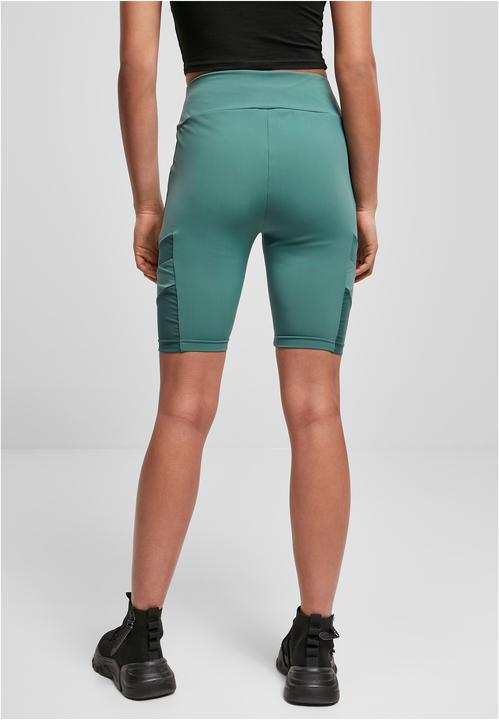 Immagine prodotto Urban Classics Pantaloncini da ciclismo Tech Mesh a vita alta da donna (S)
