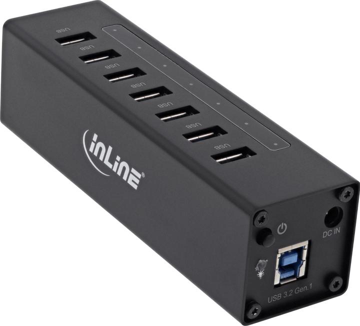 Actual product image InLine USB 3.0 Hub (USB-B, 7 Ports)