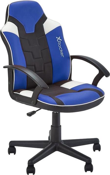 Actual product image X Rocker Gaming chair Saturn children /grey/blue