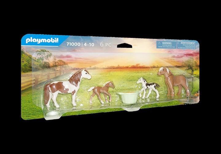 Image du produit Playmobil 2 poneys islandais avec leur poulain (71000, Playmobil Country)