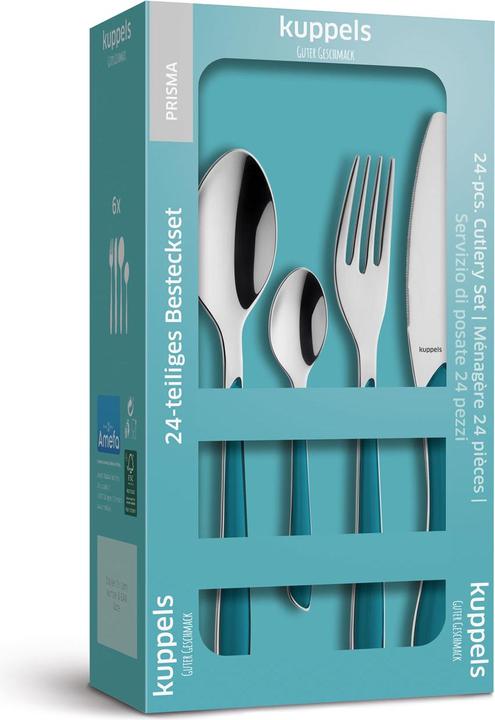 Produktbild Kuppels Besteckset 2 2214 Prisma (24 Stück, Besteck Set)