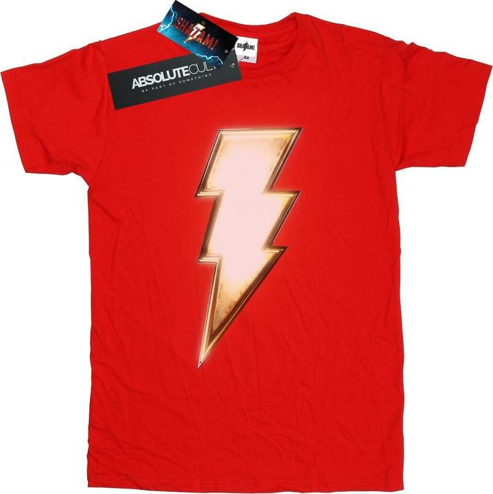 Immagine prodotto Shazam Bolt Logo Maglietta Uomo (S)