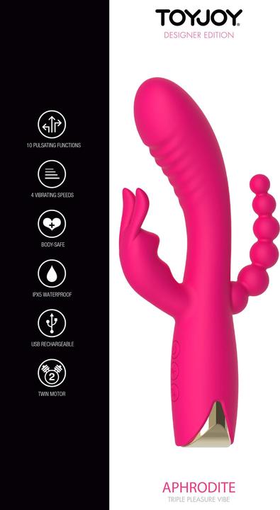 Image du produit ToyJoy Vibromasseur Aphrodite Triple
