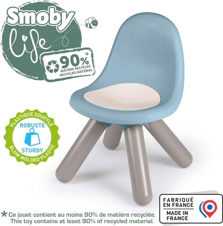 Immagine prodotto Smoby Sedia S.Life Kid Blu (Seggiolone)