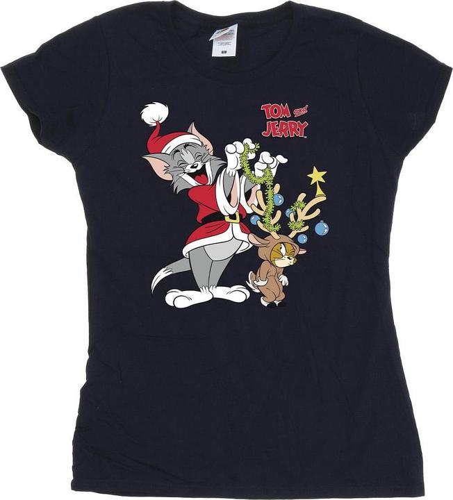 Image du produit Tom & Jerry - T-shirt CHRISTMAS REINDEER - Femme (XXL)