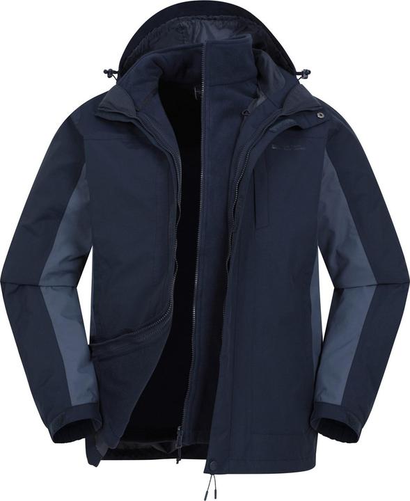 Produktbild Mountain Warehouse Thunderstorm Jacke wasserfest 3 in 1 (L)