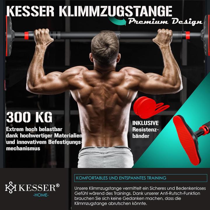 Produktbild Kesser Klimmzugstange Türrahmen, verstellbar & rutschfest