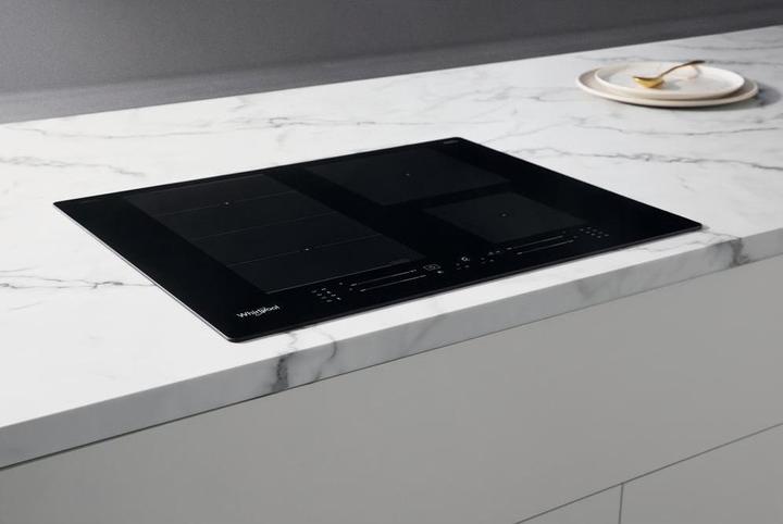 Actual product image Whirlpool induction hob WF S7560 NE 60 cm, 1 FlexiSlide, Booster, Black