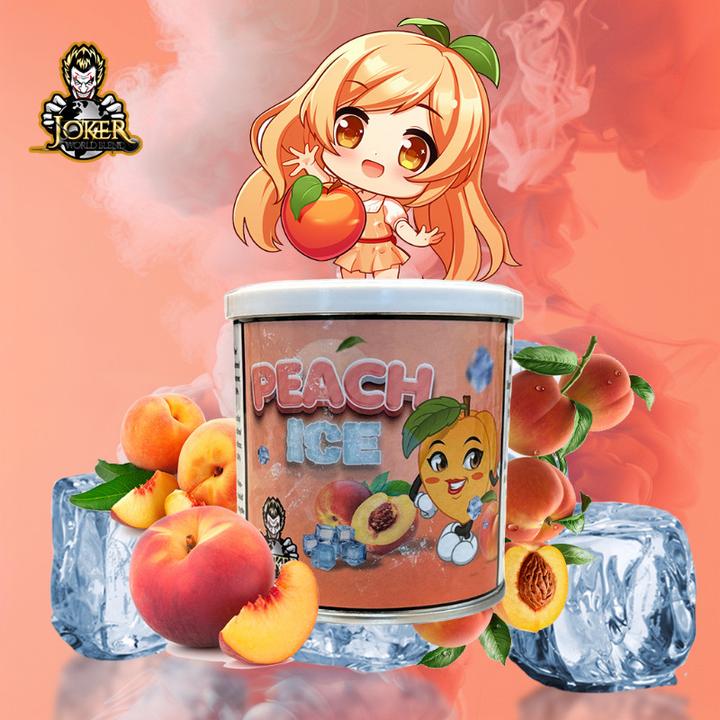 Joker Hookah tobacco - Peach Ice (200g) (Peach ice cream, 200 g)
