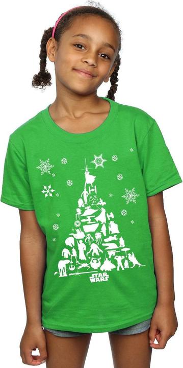 Immagine prodotto Star Wars Christmas Tree Maglietta Ragazze (128)