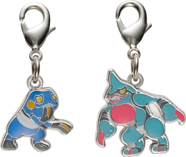Produktbild Pokémon Pokemon Center - Croagunk, Toxicroak Schlüsselanhänger - 2 Stück