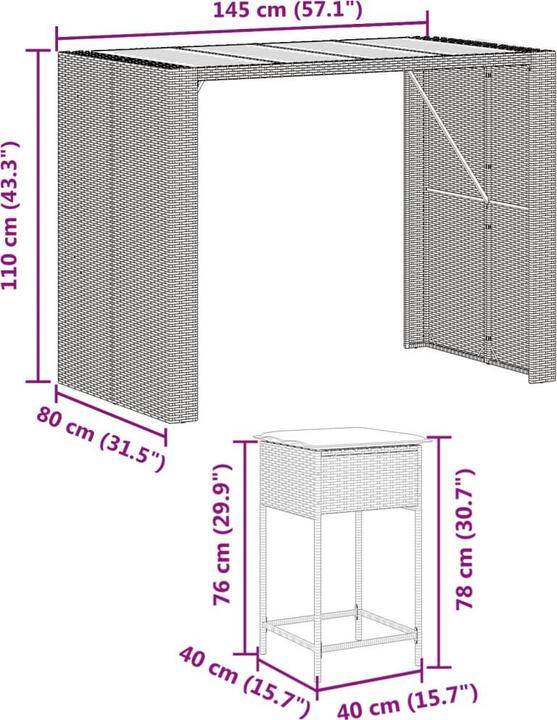 Immagine prodotto VidaXL Laurente (80 cm)